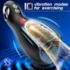 1pc Male Sex Toys - Large Male Masturbator for Penis Training and Extended Stamina, 10 Vibrations and Tongue Licking, Adult Toys