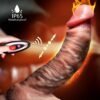 9 inch Thrusting Dildo Vibrator - Remote Control with 7 Vibrating and 7 Thrusting Modes G Spot Dildo with Strong Suction Cup Realistic Dildos for Stimulation Sex Toys for Adults