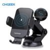 [Fast Charging | Wireless] CHGeek 15W Fast Charging Wireless Car Charger | Auto Clamping Car Charger Phone Mount Phone Holder - Black