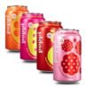 Sparkling Prebiotic Soda Beverage with Apple Cider Vinegar Seltzer Water and Fruit Juice Short List Variety Pack 12 Fl Oz Pack of 12 Packaging May Vary