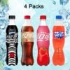 Coca Cola Coke And Fanta Mix Flavors Randomly 16.91oz*4 Packs