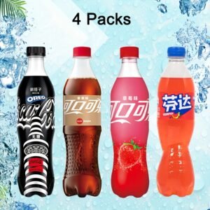 Coca Cola Coke And Fanta Mix Flavors Randomly 16.91oz*4 Packs