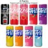 Coca-Cola-Fanta Modern Can 4 Cans Each 11.16oz Mixed Flavors Watermelon Flavor/Orange Flavor/Peach Flavor/Jasmine Peach Flavor/Pineapple Flavor/Grape Flavor