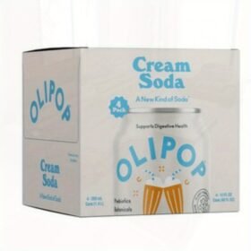 OLIPOP Prebiotic Soda Cream Soda Shelf Stable