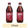 2-Pack Dr Pepper Soda Bottles - Classic Original Taste, 20fl.oz (591ml) Bottles - for Home, Office, Parties - Iconic Red & White Bottle Design - Refreshing Classic Soda, Party Drink, Vibrant Label Design, Durable Drink Container