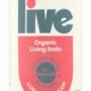 Live Luscious Cream Natural Living Soda - Non-GMO, No Artificial Ingredients, Handcrafted, No Electricity Needed, Kitchen & Dining Room Decor, Kitchen Essentials | Vibrant Label Design | Handcrafted Soda, Soda Crafting Supplies
