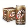 AW Root Beer Soda Pop 12 fl oz 24 Pack Cans