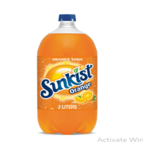 Sunkist Orange Soda, 67.63oz, Bottle