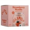 OLIPOP Prebiotic Soda Strawberry Vanilla Shelf Stable