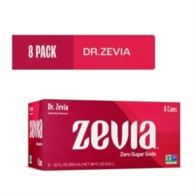Zevia Zero Calorie No Sugar Dr. Zevia Soda Pop 12 fl oz 8 Pack Cans