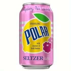 Polar Seltzer Raspberry Pink Lemonade 12fl.oz cans 24pk