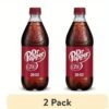 2 pack Dr Pepper Soda Pop, 20 fl oz, Bottle